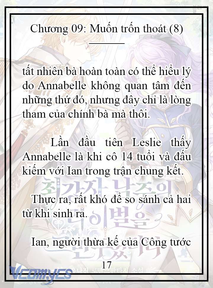 [Novel] Tôi Không Còn Là Đối Thủ Của Nam Chính Chapter  9 - 18