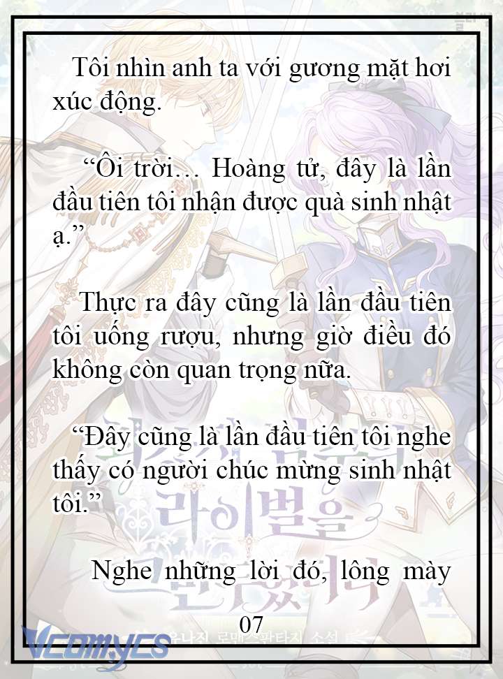 [Novel] Tôi Không Còn Là Đối Thủ Của Nam Chính Chapter  12 - 8