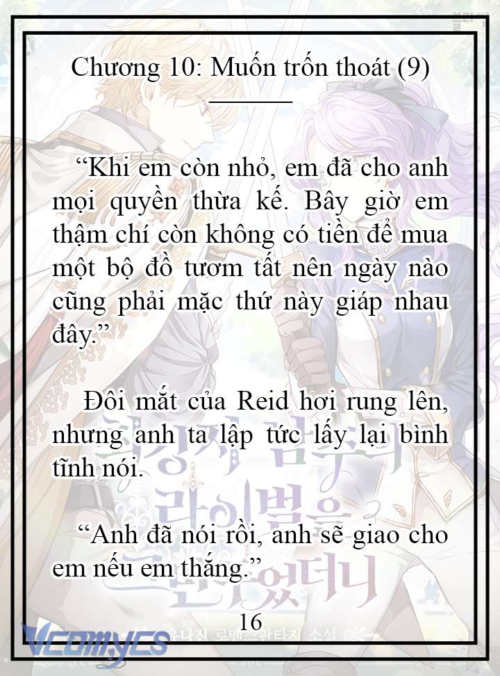 [Novel] Tôi Không Còn Là Đối Thủ Của Nam Chính Chapter  10 - 17