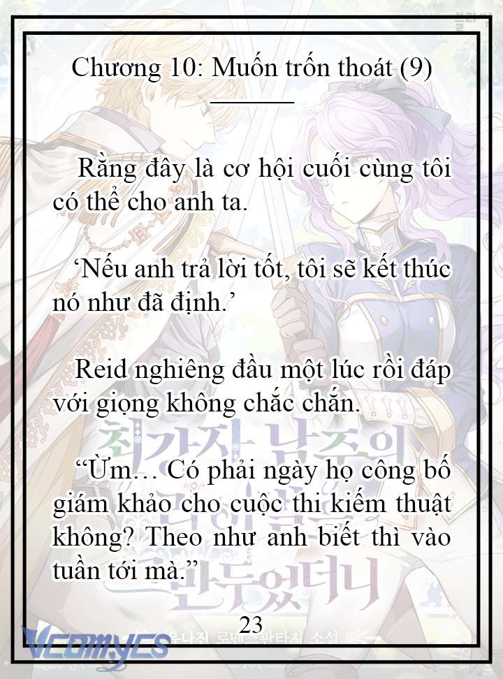 [Novel] Tôi Không Còn Là Đối Thủ Của Nam Chính Chapter  10 - 24