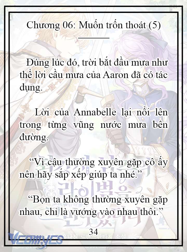 [Novel] Tôi Không Còn Là Đối Thủ Của Nam Chính Chapter  6 - 35
