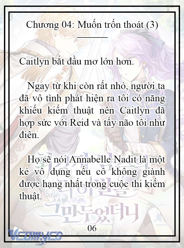 [Novel] Tôi Không Còn Là Đối Thủ Của Nam Chính Chapter  4 - 7