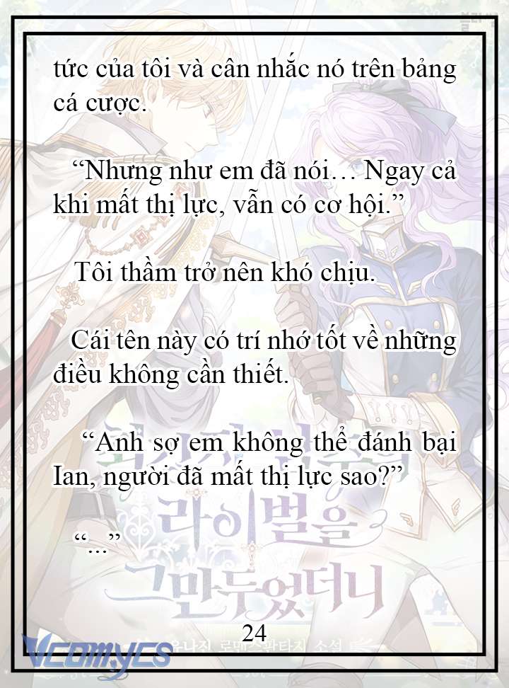 [Novel] Tôi Không Còn Là Đối Thủ Của Nam Chính Chapter  17 - 25