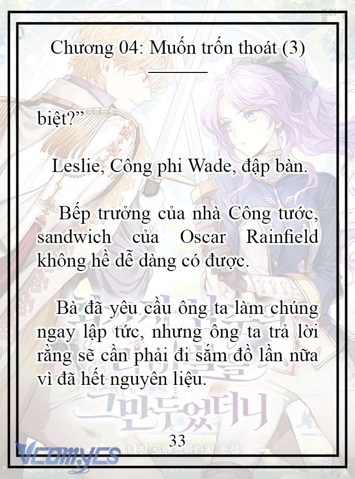 [Novel] Tôi Không Còn Là Đối Thủ Của Nam Chính Chapter  4 - 34