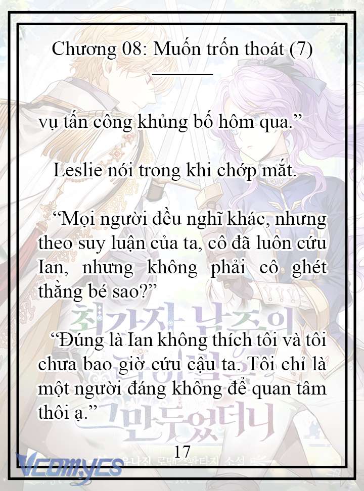 [Novel] Tôi Không Còn Là Đối Thủ Của Nam Chính Chapter  8 - 18