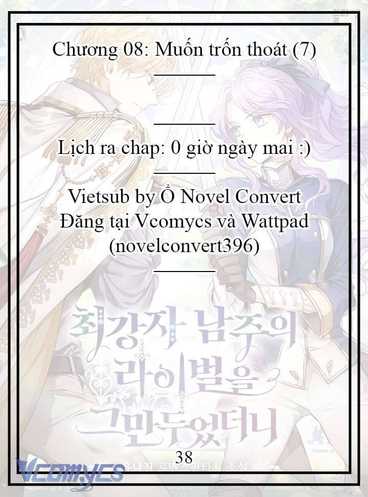 [Novel] Tôi Không Còn Là Đối Thủ Của Nam Chính Chapter  8 - 39