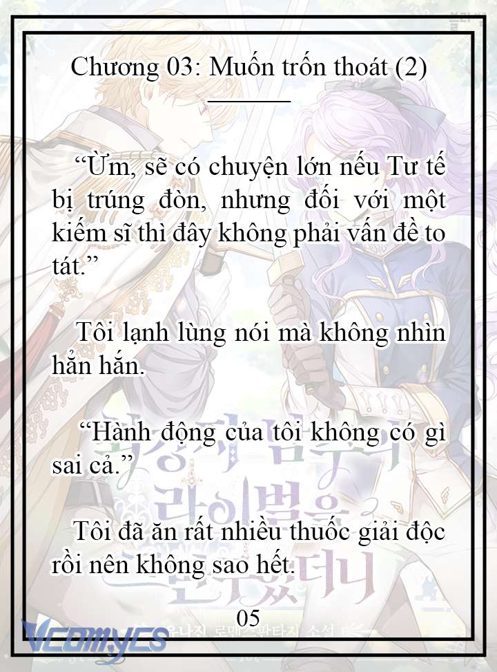 [Novel] Tôi Không Còn Là Đối Thủ Của Nam Chính Chapter  3 - 6