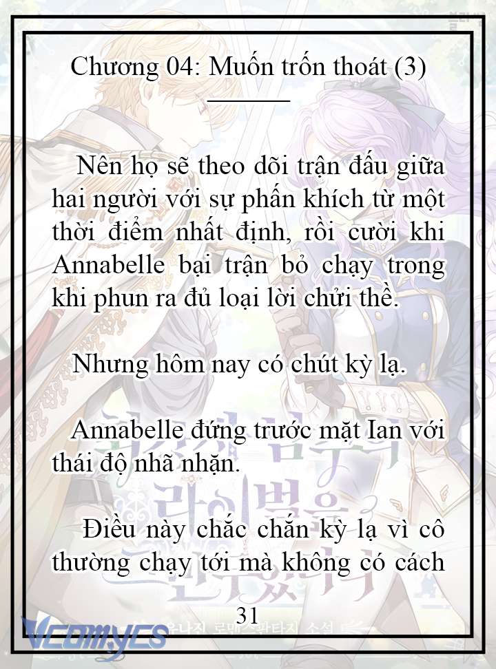 [Novel] Tôi Không Còn Là Đối Thủ Của Nam Chính Chapter  4 - 32